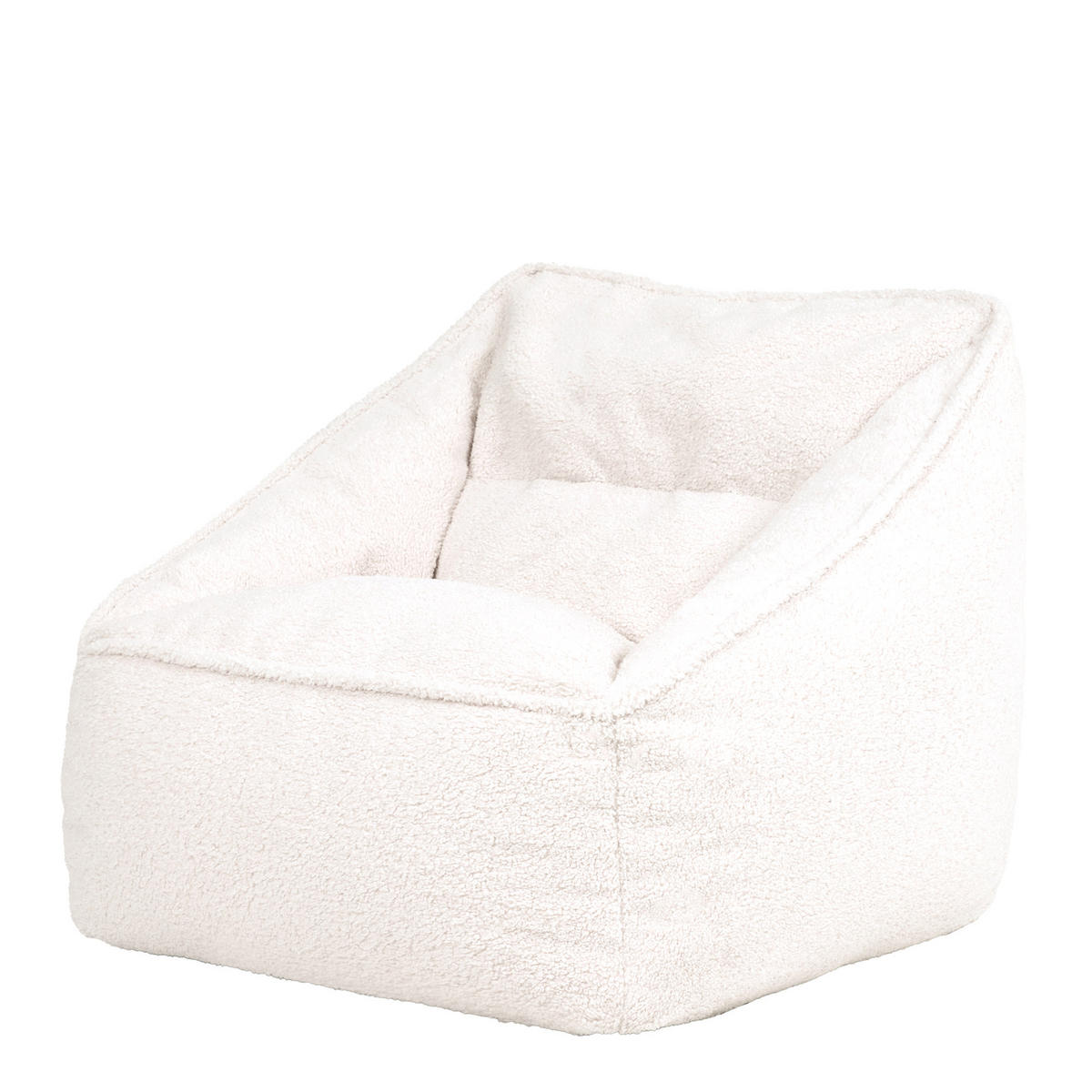 SITZSACK Sessel Borg Natalia - Creme, Kunststoff/Textil (100/100/88cm) - icon