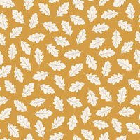 VLIESTAPETE Jöro , Eichenblätter 50 cm x 10 m, Orange - Orange, Papier (50/1000cm) - Lilipinso
