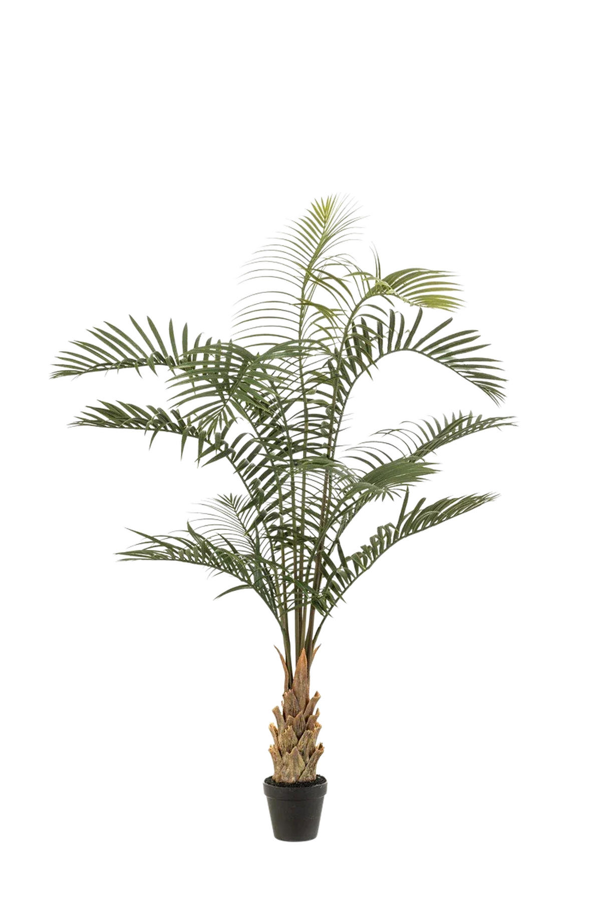 KUNSTBAUM Künstliche Areca Palme - Suri 120 cm - Grün, Kunststoff (120cm) - Emerald
