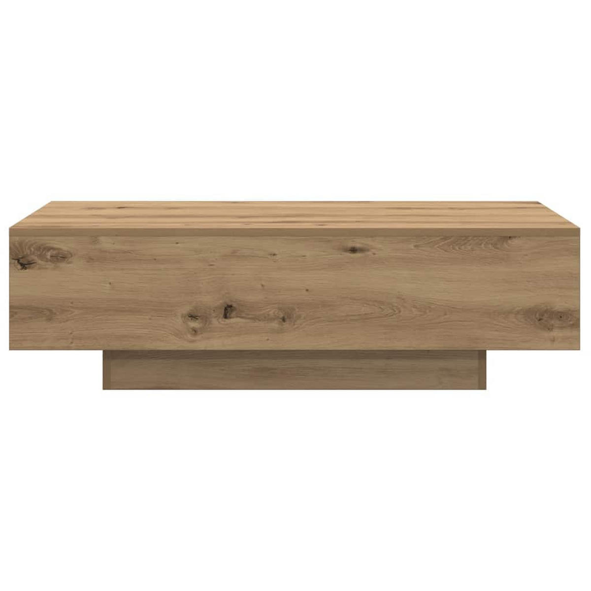 COUCHTISCH Artisan-Eiche 100/49,5/31 Cm Holzwerkstoff - Braun, Holzwerkstoff (100/49.5/31cm) - vidaXL