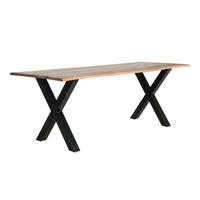 ESSTISCH Madrid 180x90 cm, Natur, Akazienholz - Naturfarben, Holz (180/90/77cm) - dasmöbelwerk