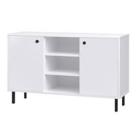 SIDEBOARD Venus - Schwarz/Weiß, Holzwerkstoff (137/73/40cm) - RAUMHIRSCH FURNITURE