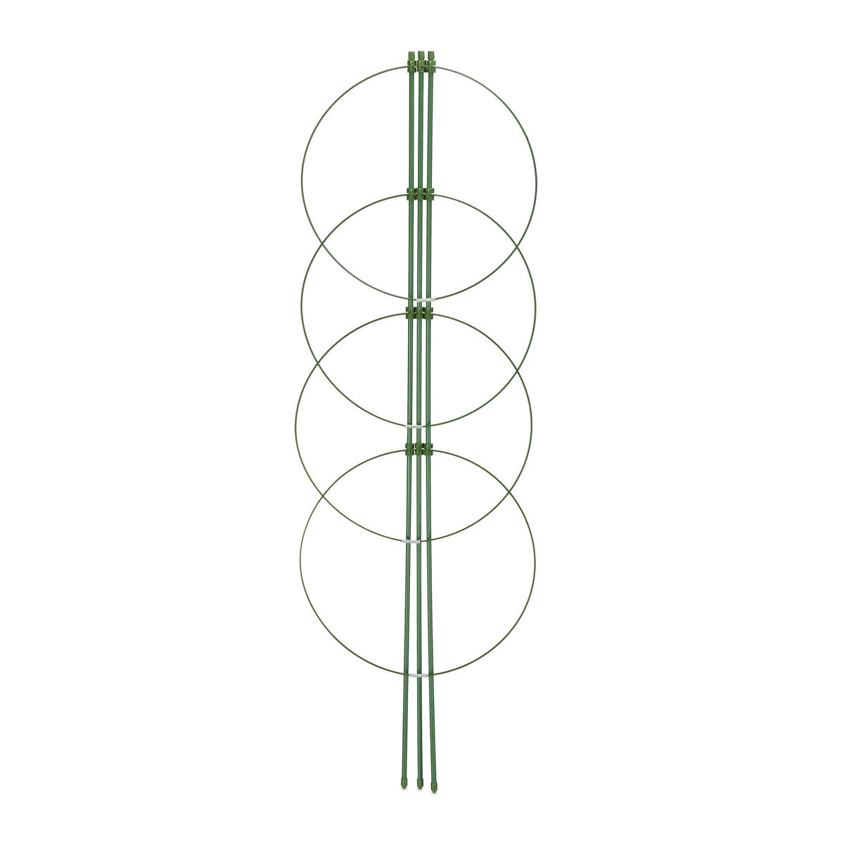 6XRANKHILFE - Grün, Kunststoff/Metall (28/90/28cm) - Relaxdays