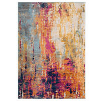 WEBTEPPICH Ray Multi - Orange, Textil (120/170cm) - Kukoon Rugs