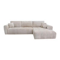 SCHLAFSOFA - 5 Personen - stoff - beige Brivano - Beige, Kunststoff/Textil (310/80/180cm) - Vente-Unique
