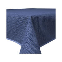 TISCHDECKE Outdoor rechteckig 130/160 cm Blau - Blau, Kunststoff (130/160cm) - TiborTex