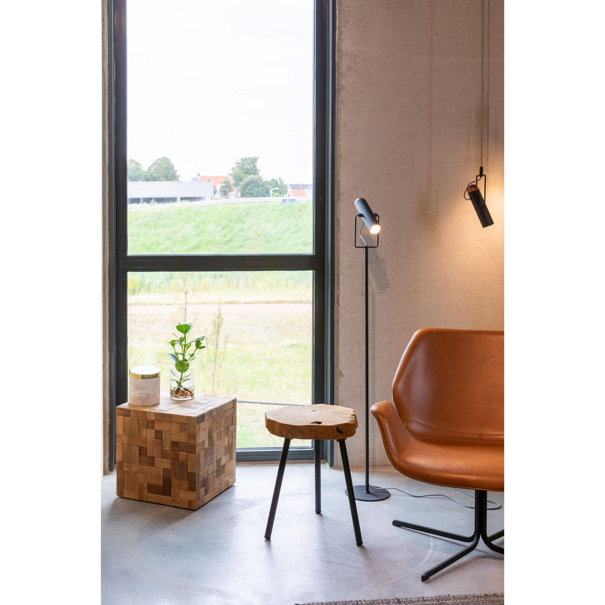 SESSEL Nikki Braun - Braun, Kunststoff (79/78/75cm) - Zuiver