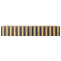 TV stolík Telire dub / čierny 175/30/32 cm - čierna/dub artisan, kompozitné drevo (175/30/31.6cm) - Selsey