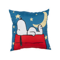 ZIERKISSEN The Peanuts Snoopy Mond & Sterne Blau 40 x 40 cm - Blau, Textil (40/40/10cm) - United Labels