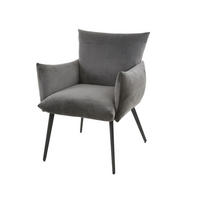 ESSZIMMERSTUHL Lobby Grau 68/65/83 cm - Grau, Textil (65/83/68cm) - Hoyz Collection