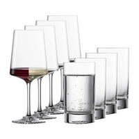 WEIN- & WASSERGLÄSERSET ECHO transparent 8er Set - Transparent, Glas - Zwiesel Glas