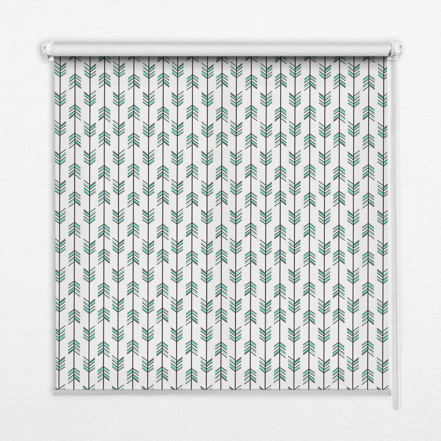 TULUP VNITŘNÍ roleta - okenní roleta - roleta - 80x140 cm - Malé barevné jedle
