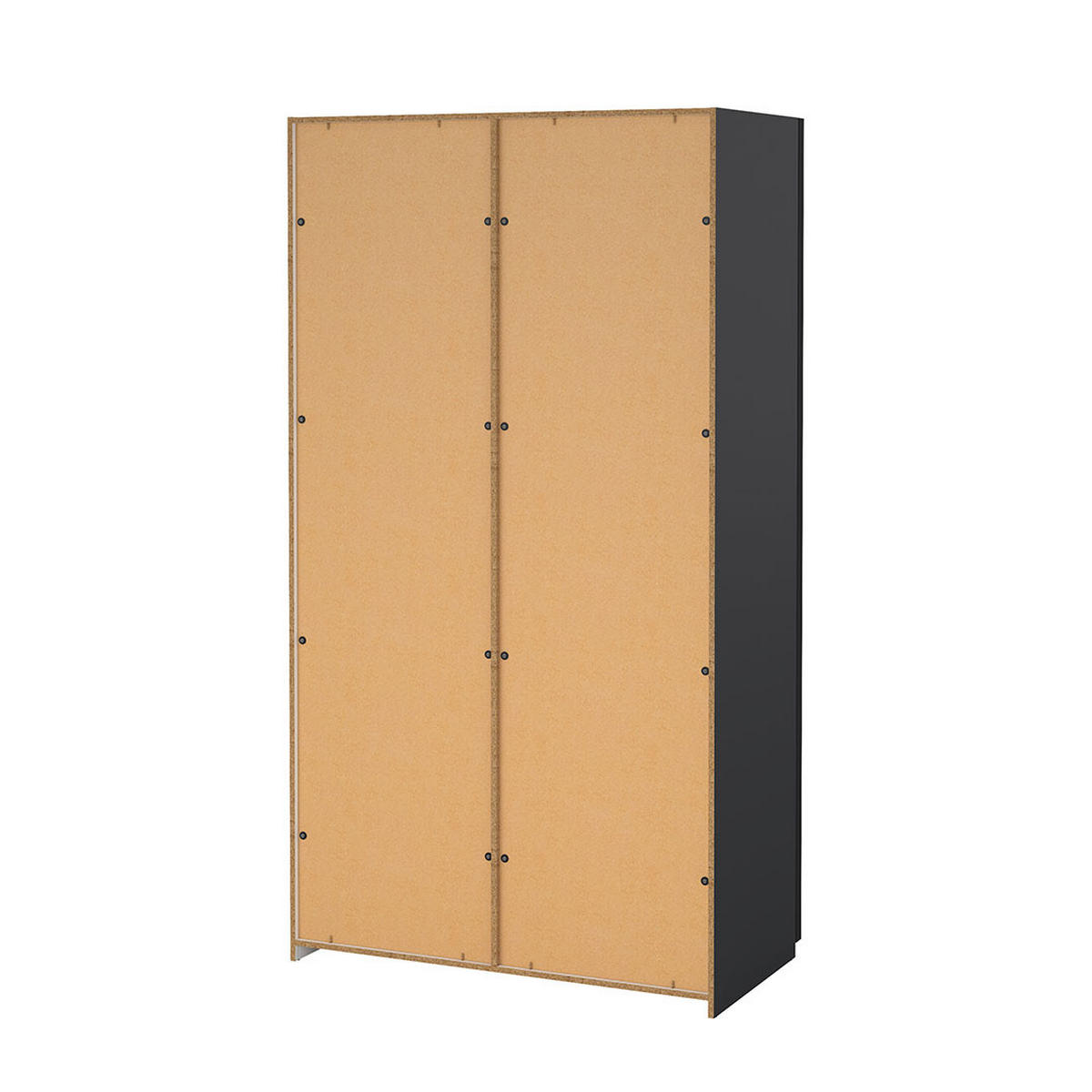 SCHIEBETÜRENSCHRANK, Como, Grau, Holzwerkstoff, 119 x 67 x 221 cm - Grau, Holzwerkstoff (119/221/67cm) - ebuy24