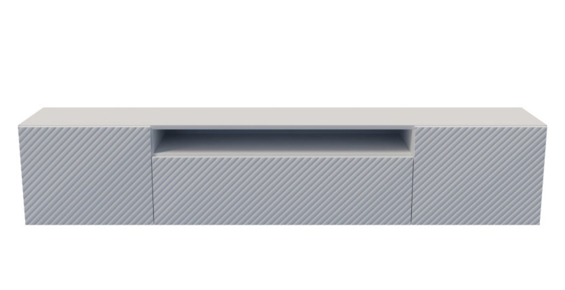 Sepro Meble Tv-Lowboard Weiß 200x40x41 cm