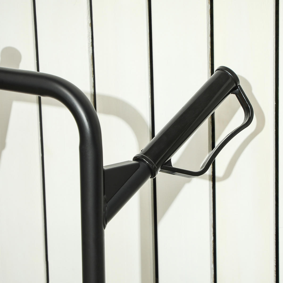 TREPPENSACKKARREN DE-18165 120 kg, 6 Rollen, klappbar Schwarz - Schwarz, Metall (44/38/106.5cm) - ComfortXL