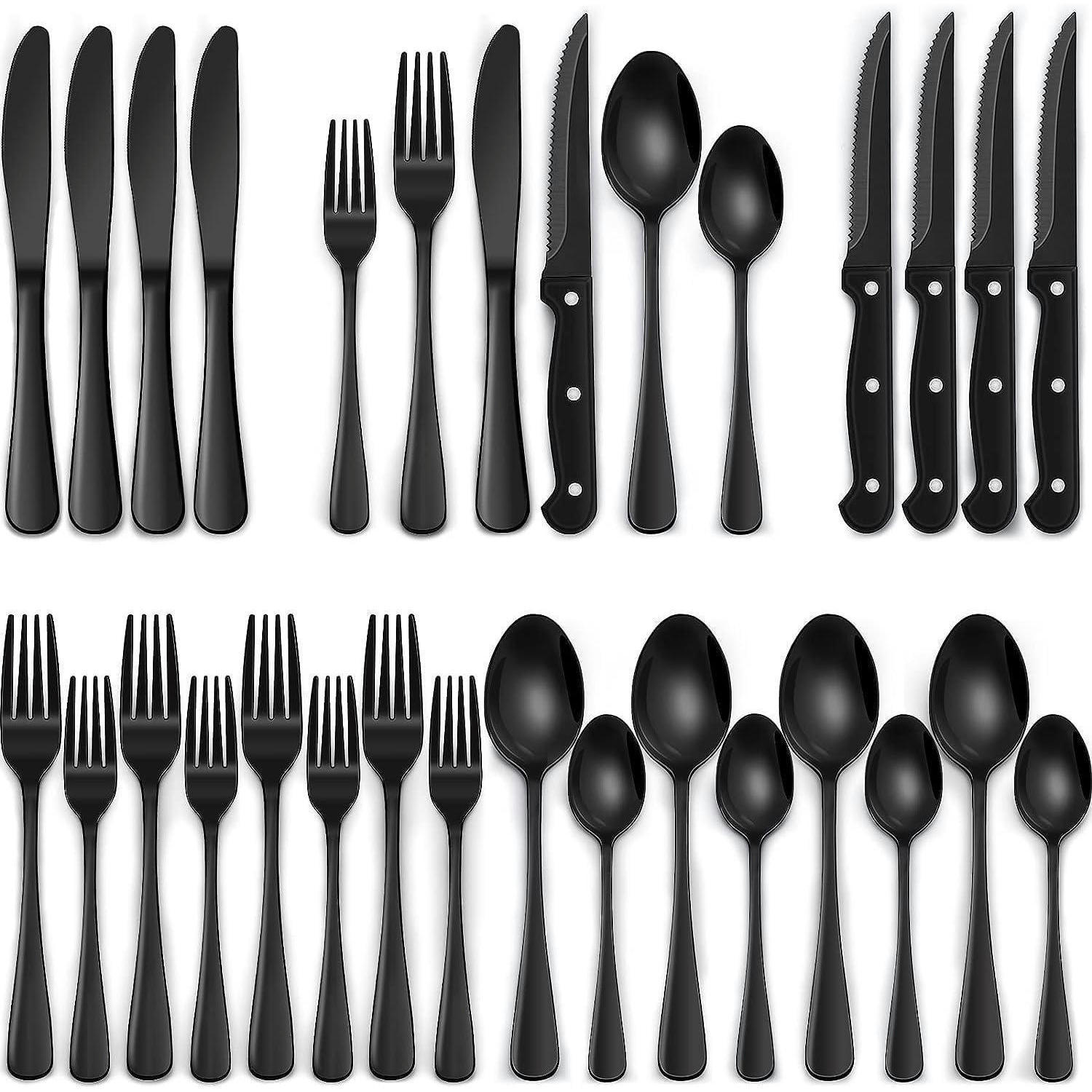 XXXLutz Besteckset Schwarz