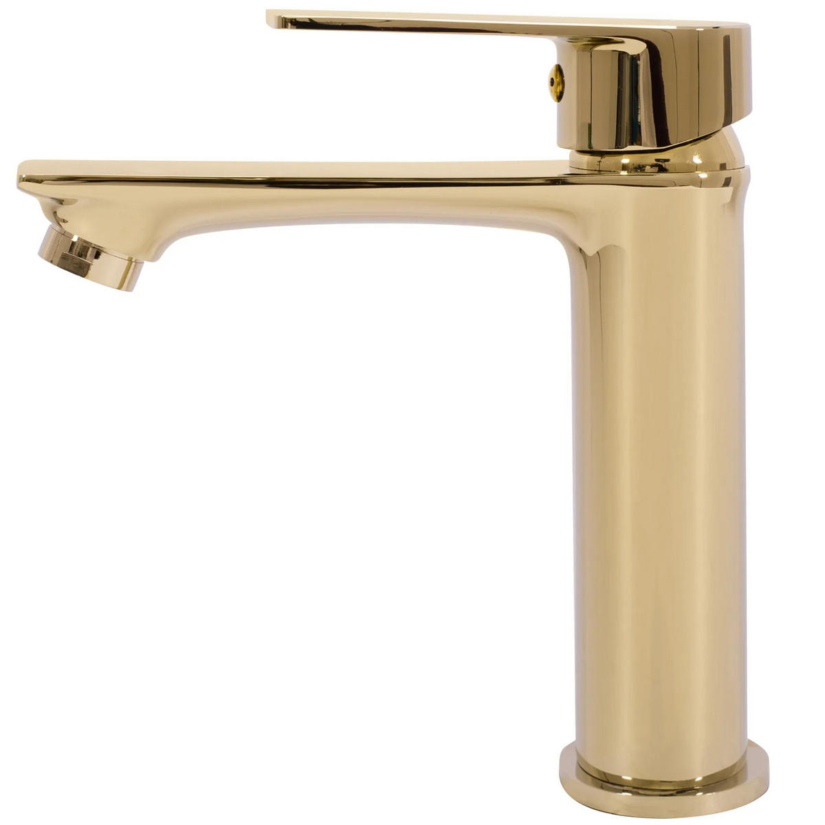 WASCHBECKENARMATUR Rea Mayson Gold Low - Goldfarben, Metall (5/16.5/16.5cm) - REA