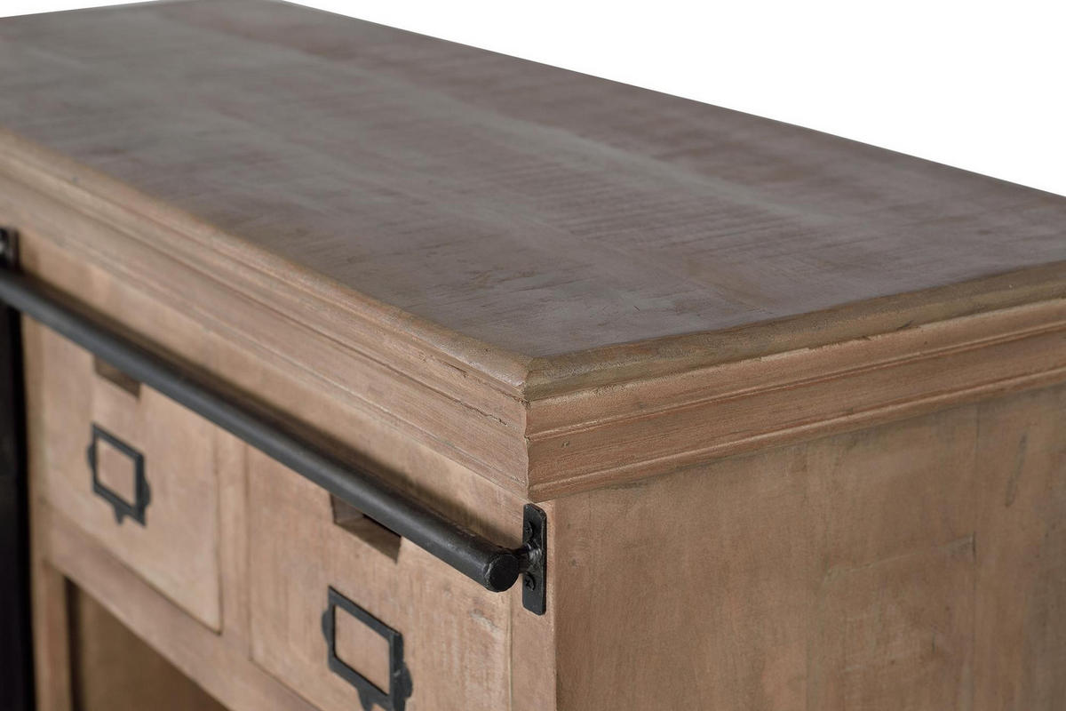 SIDEBOARD aus Mangoholz - Braun, Holz (40/85/115cm) - Giner y Colomer