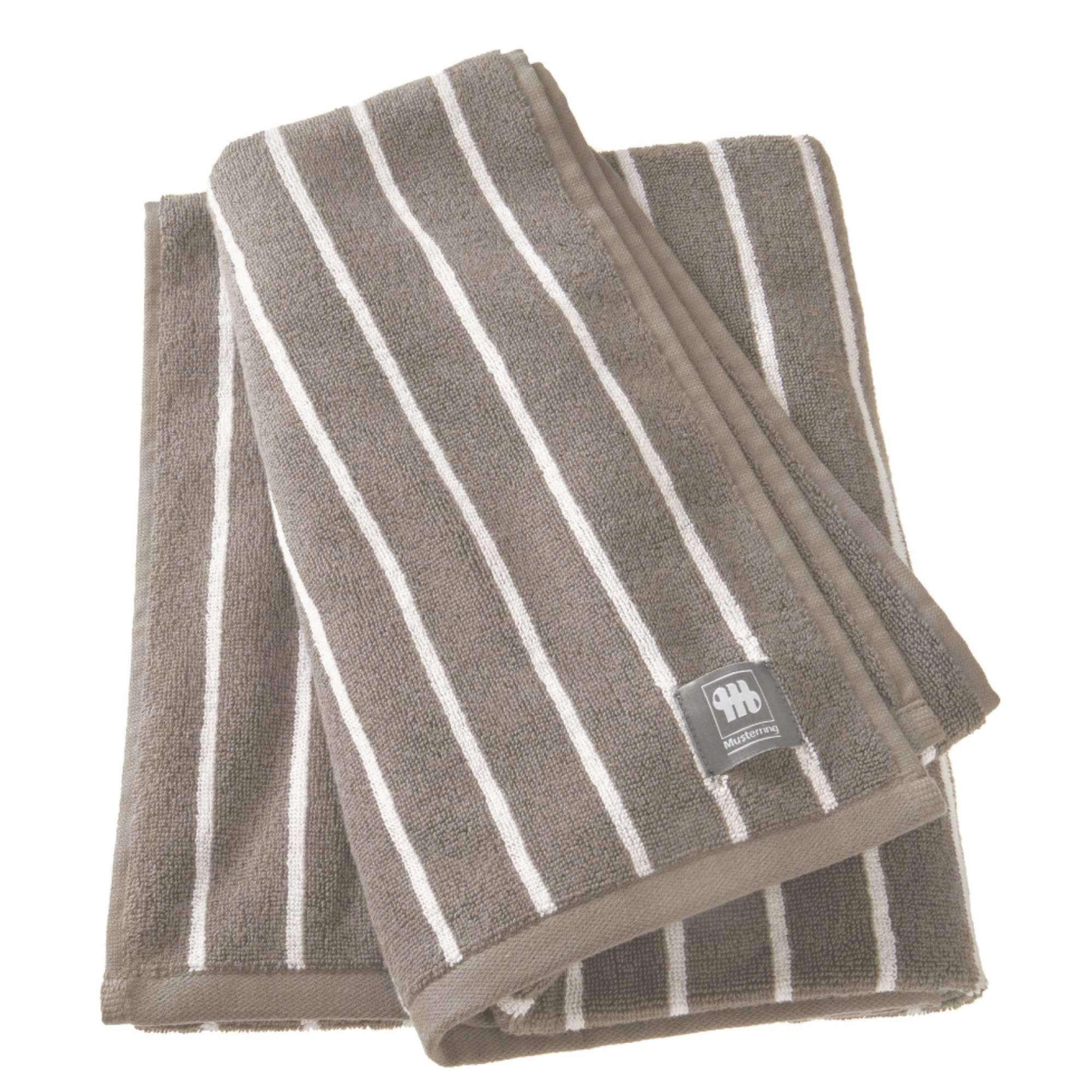 Musterring Duschtuch Grau 70x140 cm