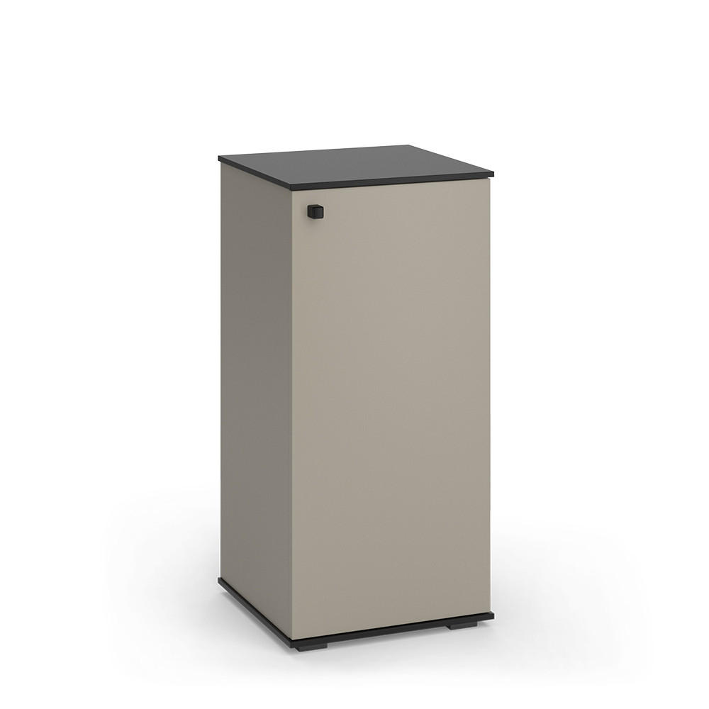 MIDISCHRANK Joli Greige 37 x 78 cm - Greige, Holzwerkstoff (37/78/37cm) - Vicco