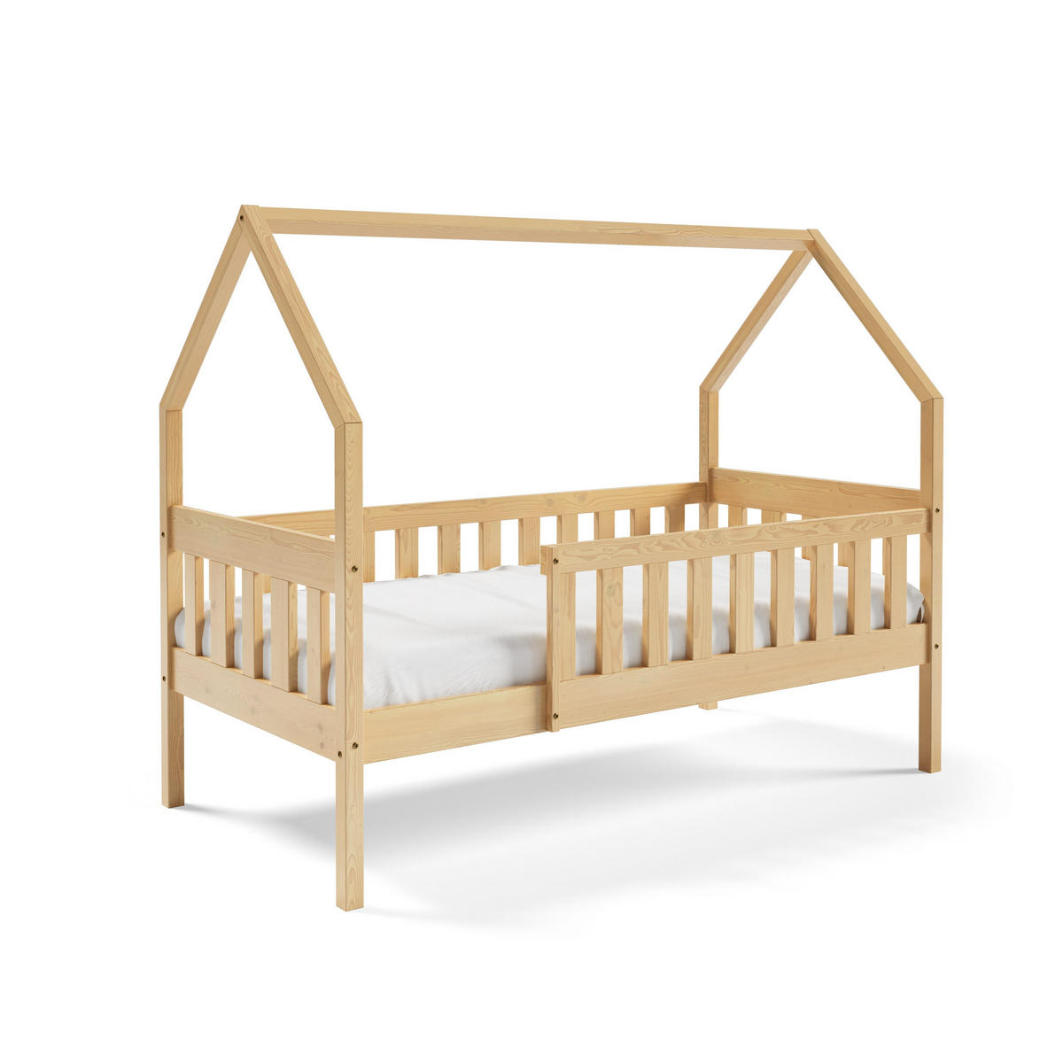 KINDERBETT BAMBINA 80x160 cm Kieferfarben - Kieferfarben, Holz (80/160cm) - MASSENO