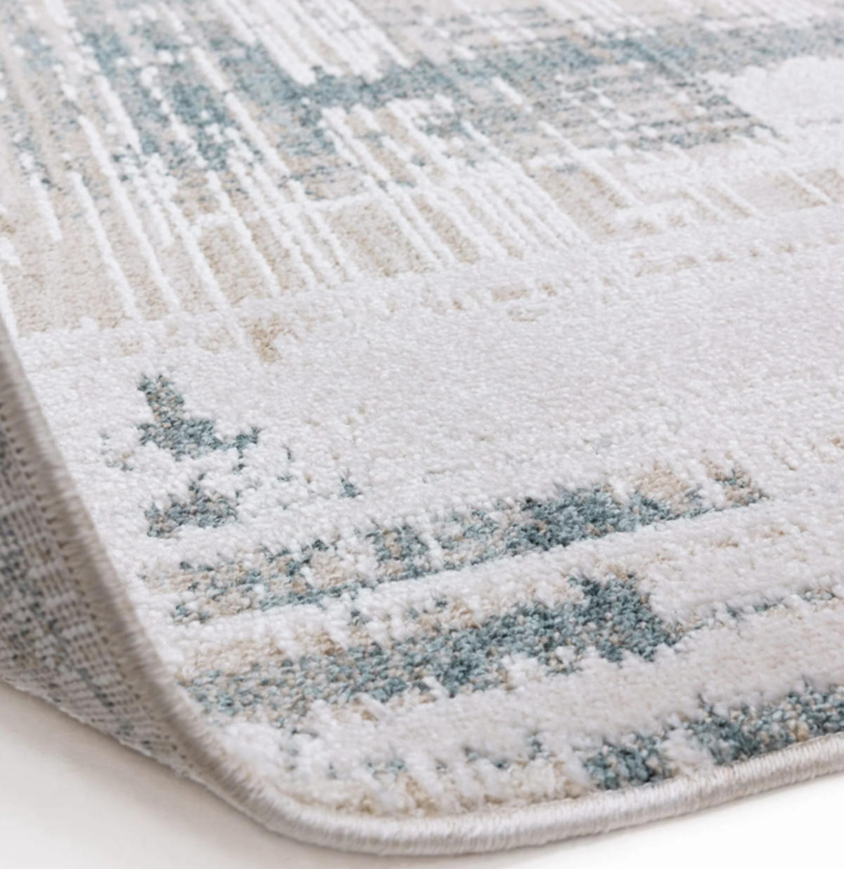 TEPPICH modern Flachgewebe ROMA Blau 200 x 300 cm - Blau, Textil (200/300cm) - Novatrend