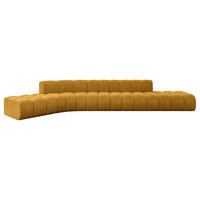 ECKSOFA modulares Sofa Solven-L2 - 471x174x70 cm Senfgelb - Currygelb, Holzwerkstoff/Textil (471/174cm) - ALTDECOR