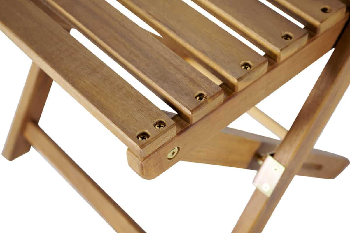 BALKONSTUHL BALI Akazie Natur - Braun, Holz (52/80/42cm) - riess-ambiente