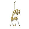 CHRISTBAUMANHÄNGER Santa Lila Gold 10x3x16 cm Kunststoff - Goldfarben, Kunststoff (3/16/10cm) - Mondex