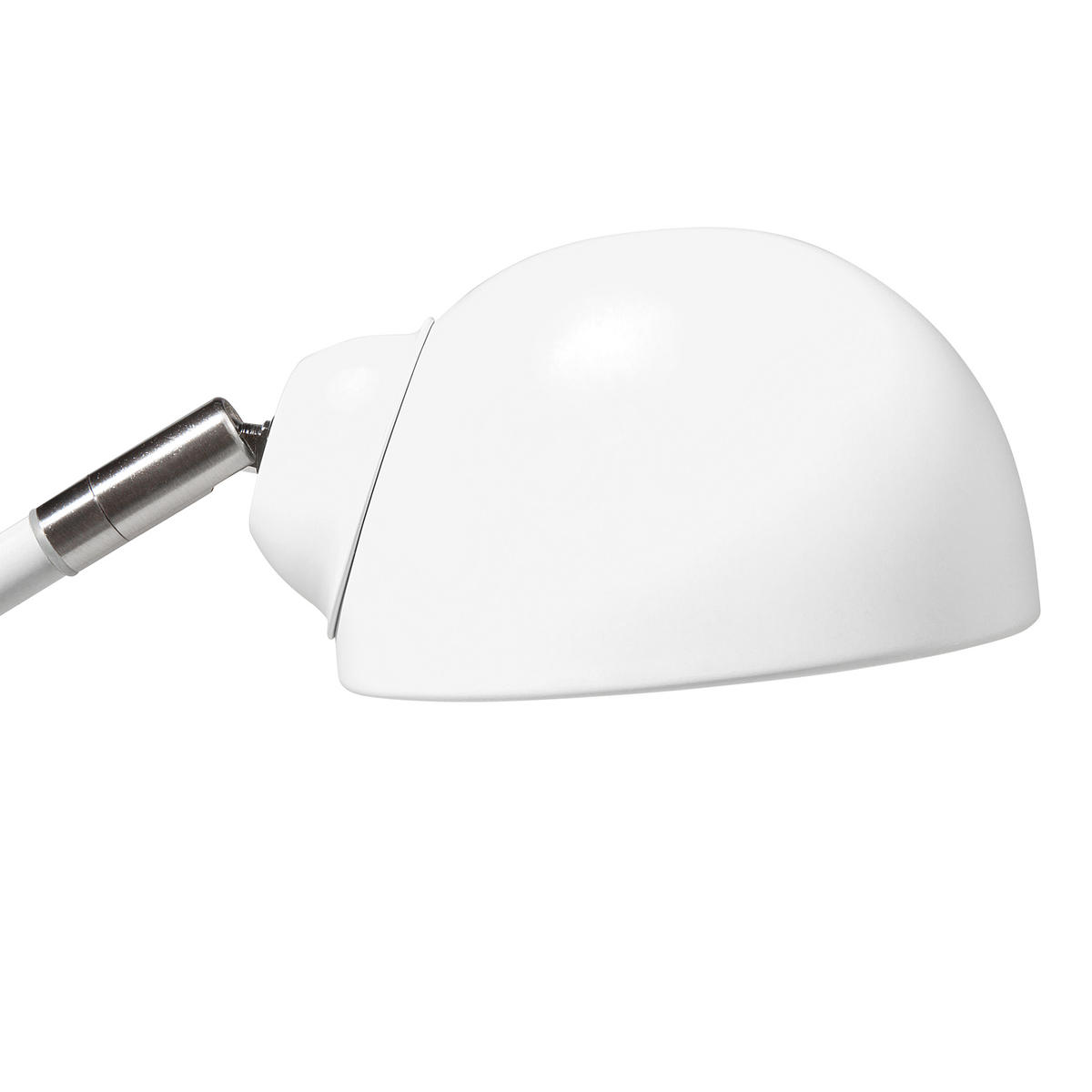SCHREIBTISCHLAMPE Helmand 11/11/60 cm - Weiß, Metall (11/12/60cm) - Beliani