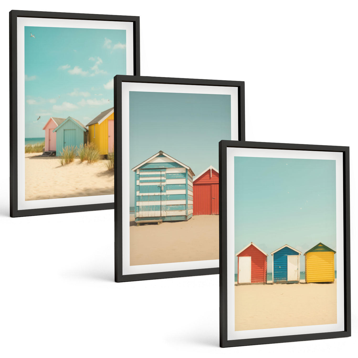 Tulup Bilder Schwarz 40x60 cm