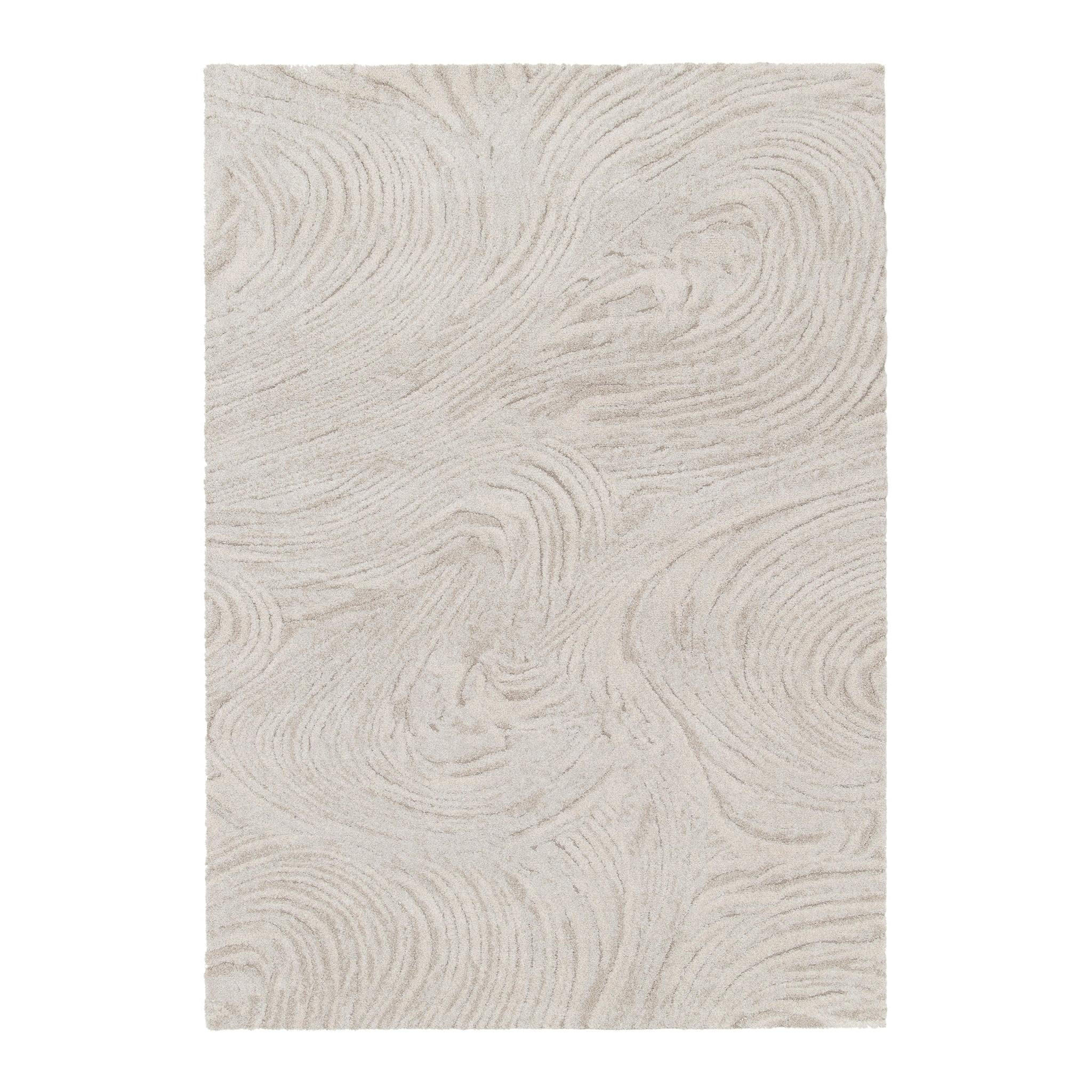 TEPPICH Designer ultraweich beige - Beige, Textil (120/170cm) - AFK Living