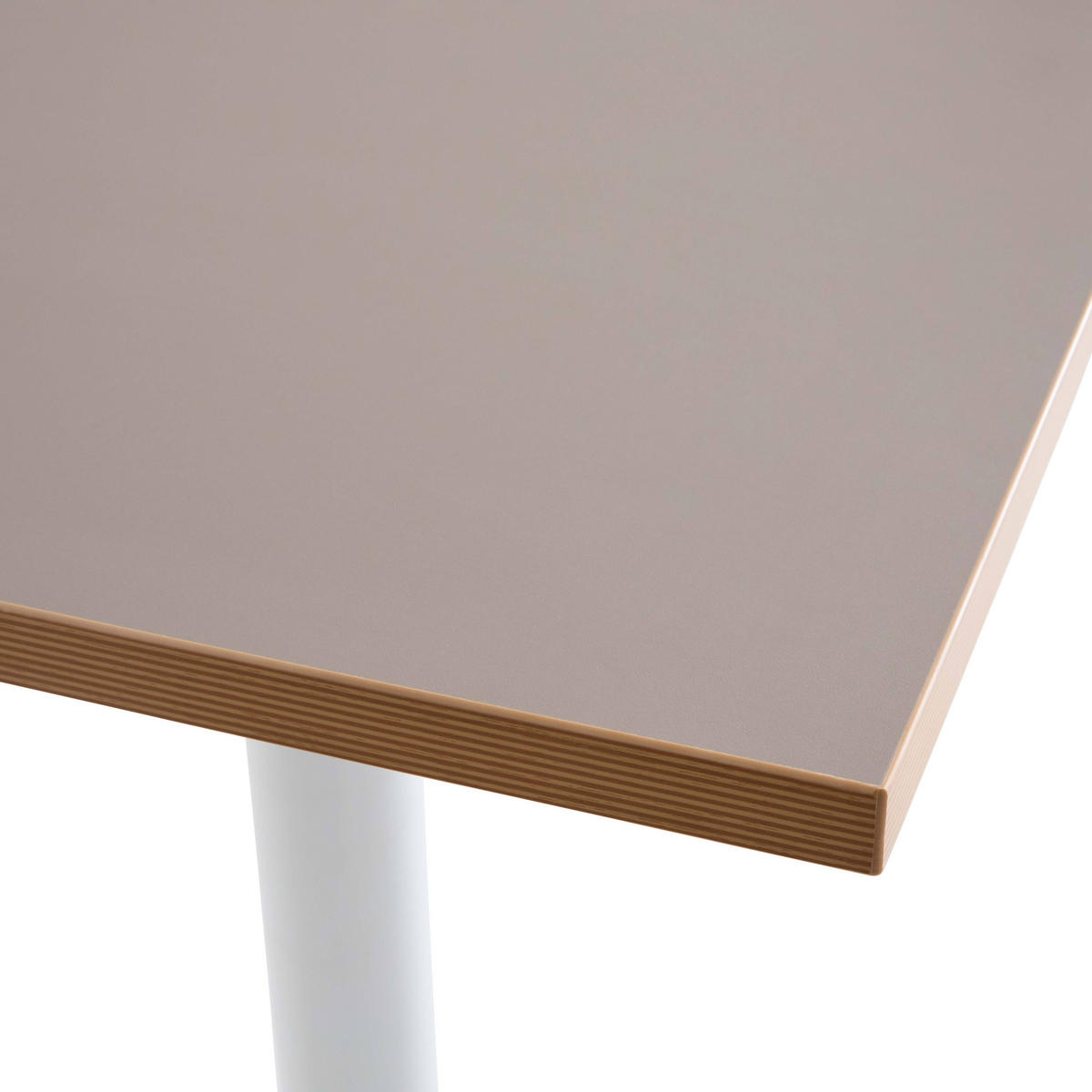 TISCHPLATTE quadratischer 60 cm, Grün - Grün, Holz (60/2.5/60cm) - Oviala