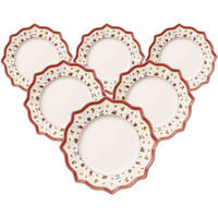 SPEISETELLER Toy's Delight weiß ø 28,4 cm 6er Set - Weiß, Keramik (28.4cm) - Villeroy & Boch