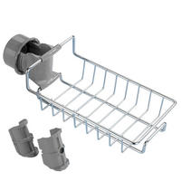 BADABLAGE unter Duscharmatur 23/10,5/7 cm - Silberfarben, Metall (10.5/7/23cm) - Maximex