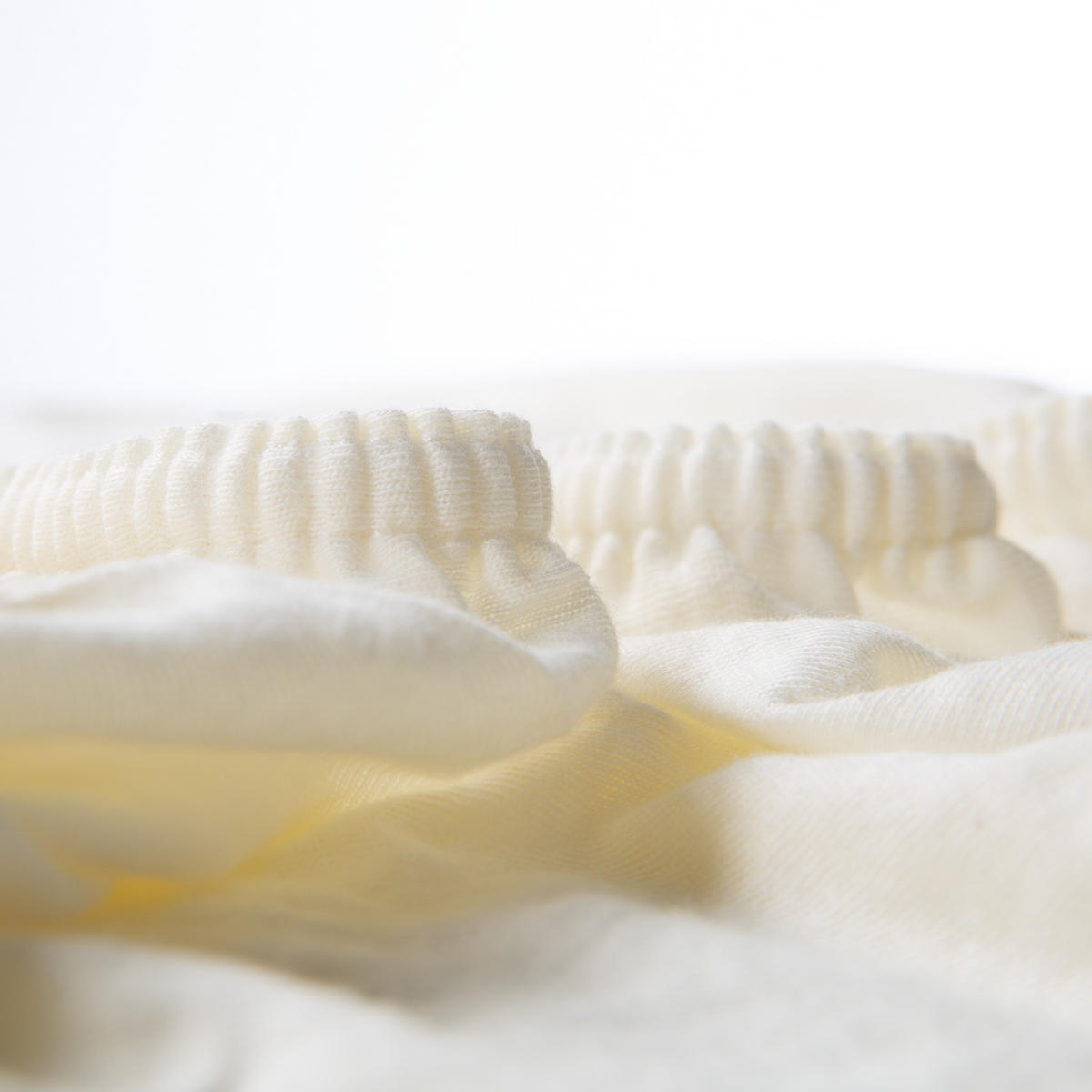 SPANNBETTLAKEN 45 x 90 cm & 40 x 90 cm - Creme, Textil (45/90cm) - Roba