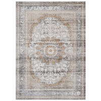 TEPPICH HERA Grau Beige 140/200 cm - Beige/Grau, Textil (140/200cm) - Tapiso