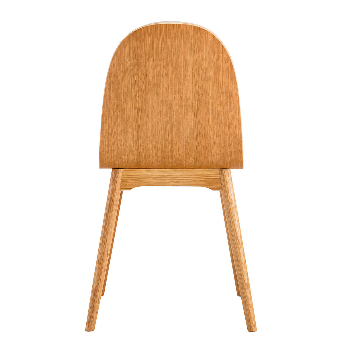 POLSTERSTUHL - 2er-Set - Beige, Holz (43/82/46cm) - home24