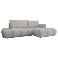 ECKSOFA Soffi, Seite: Rechts - Schwarz/Grau, Holz/Kunststoff (283/166cm) - MIRJAN24