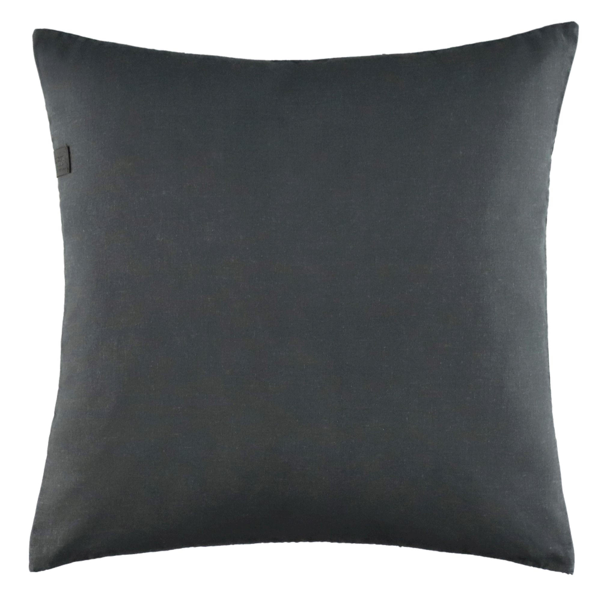 ZIERKISSENHÜLLE PLEAT - Anthrazit, Textil (45/45cm) - Schöner Wohnen