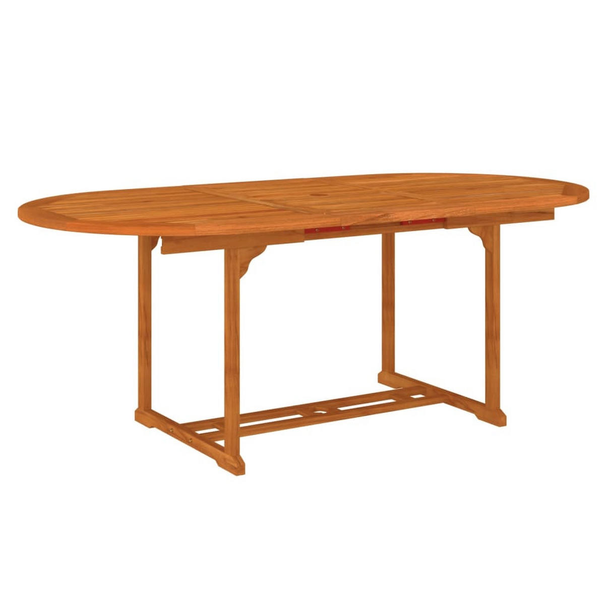 GARTEN-ESSGRUPPE 5Er Set Massivholz Eukalyptus - Braun, Holz - vidaXL