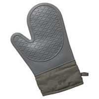 OFENHANDSCHUH Premium, Silikon, Baumwolle, Grau - Grau, Kunststoff (1.8/18cm) - 5five Simply Smart