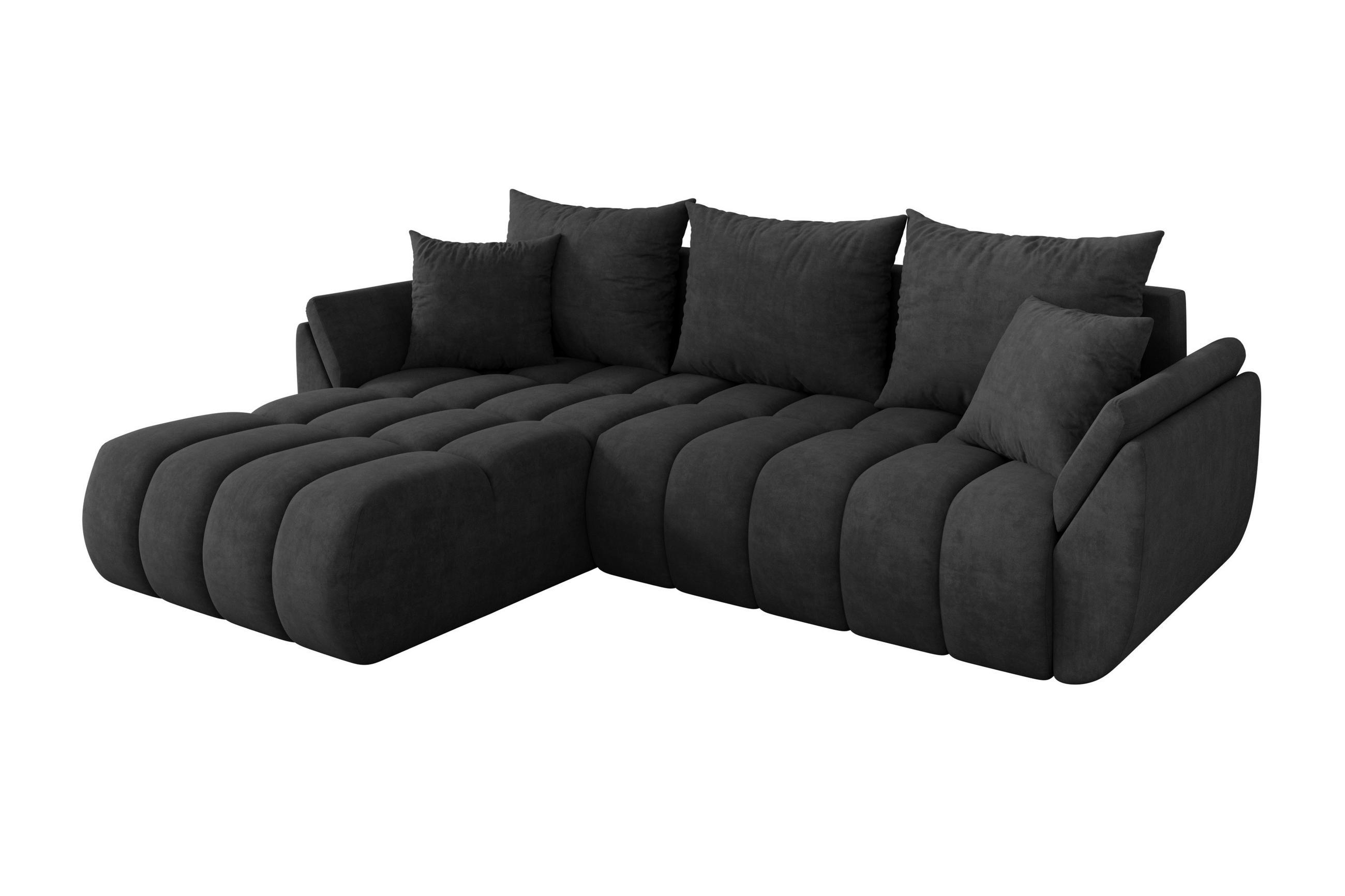Altdecor Ecksofa Anthrazit 277x194 cm