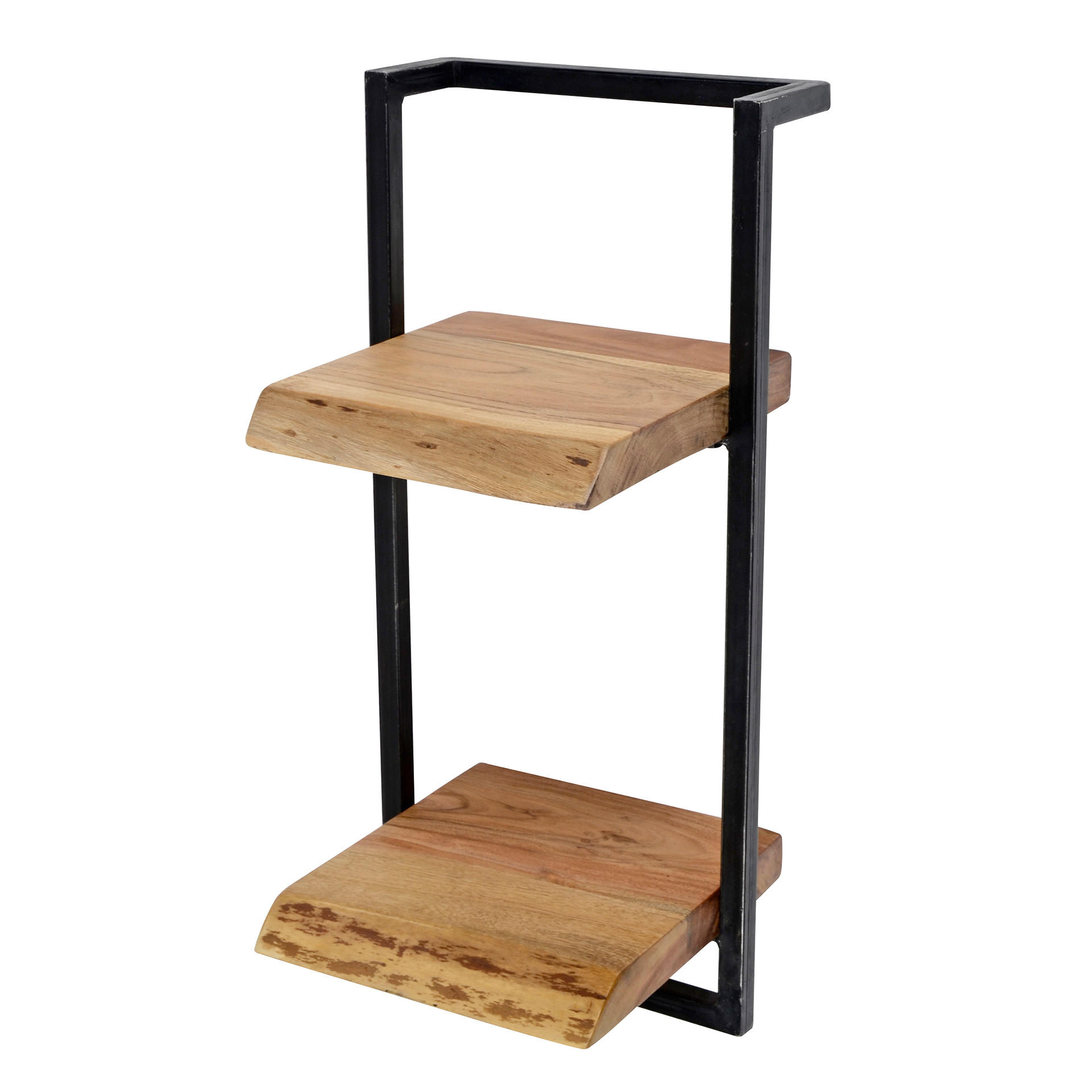 WANDREGAL Edge Braun 30/25/65 cm - Braun, Holz (25/65/30cm) - Hoyz Collection