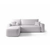 ECKSOFA mit Schlaffunktion SENNO Curio 80 Links - Hellgrau, Textil (250/150cm) - Bedante