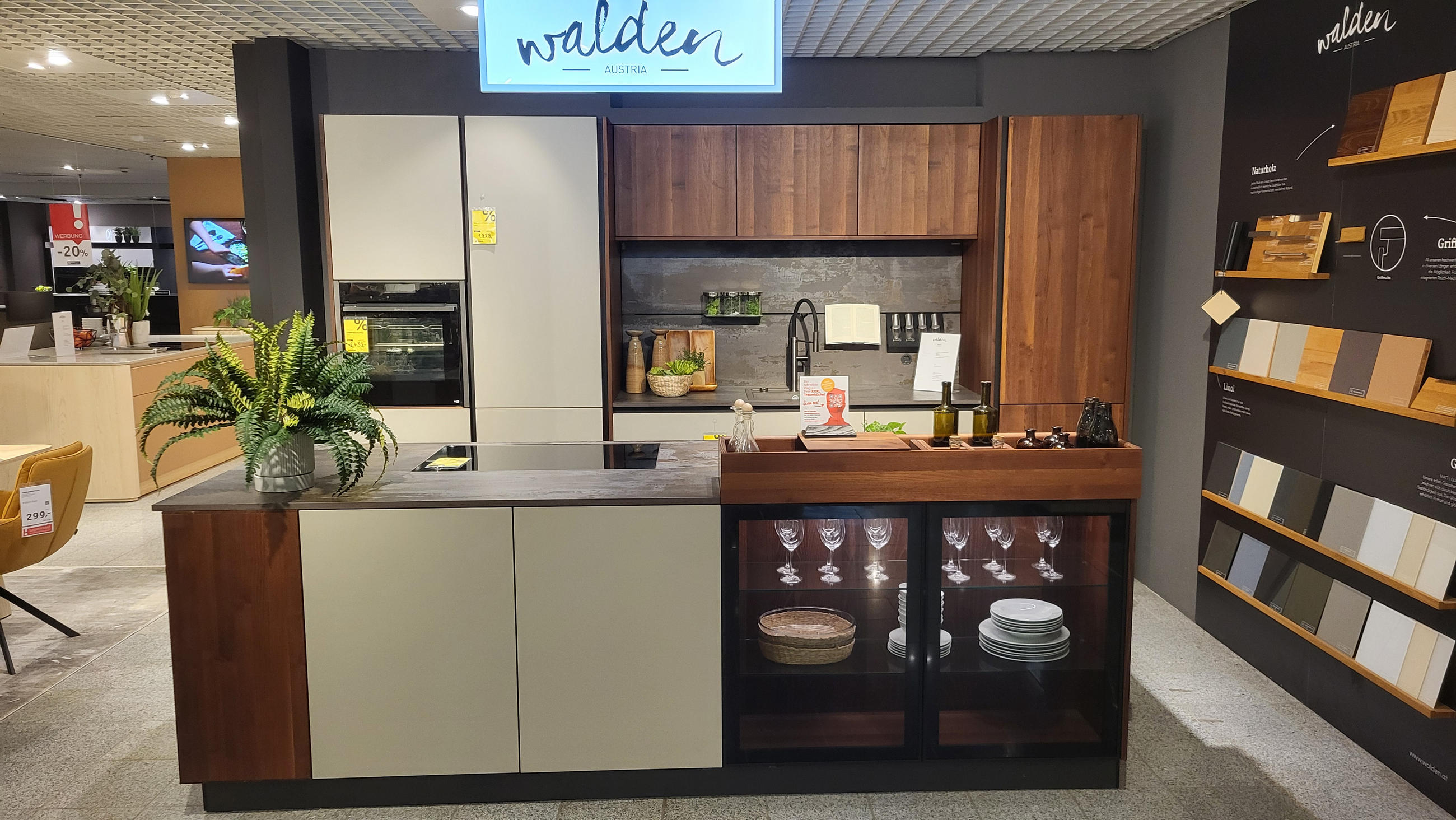 WALDEN KÜCHE INKL. GERÄTE - Walden