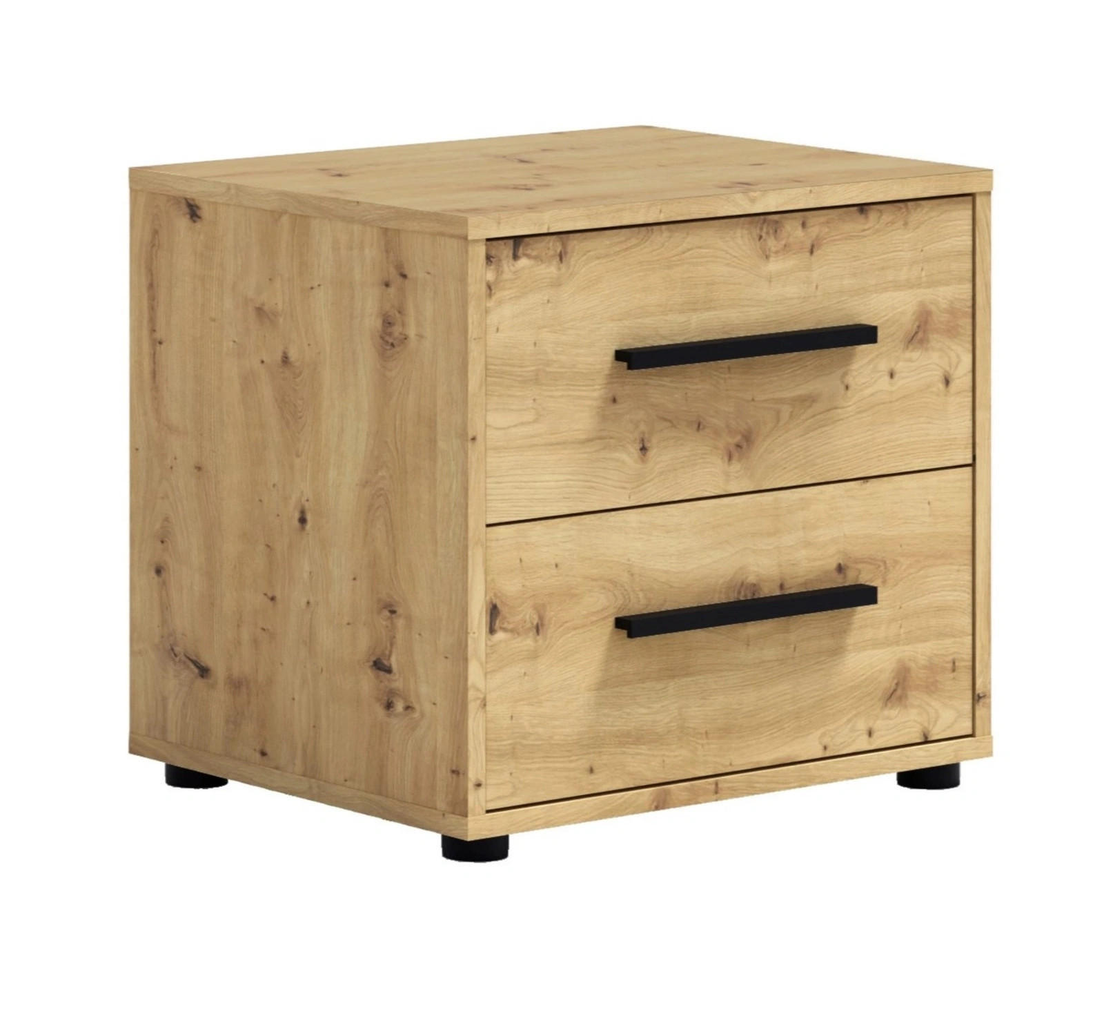 NACHTTISCH Eiche Artisan - Modena - Eiche Artisan, Holzwerkstoff (51/47/40cm) - Ravio