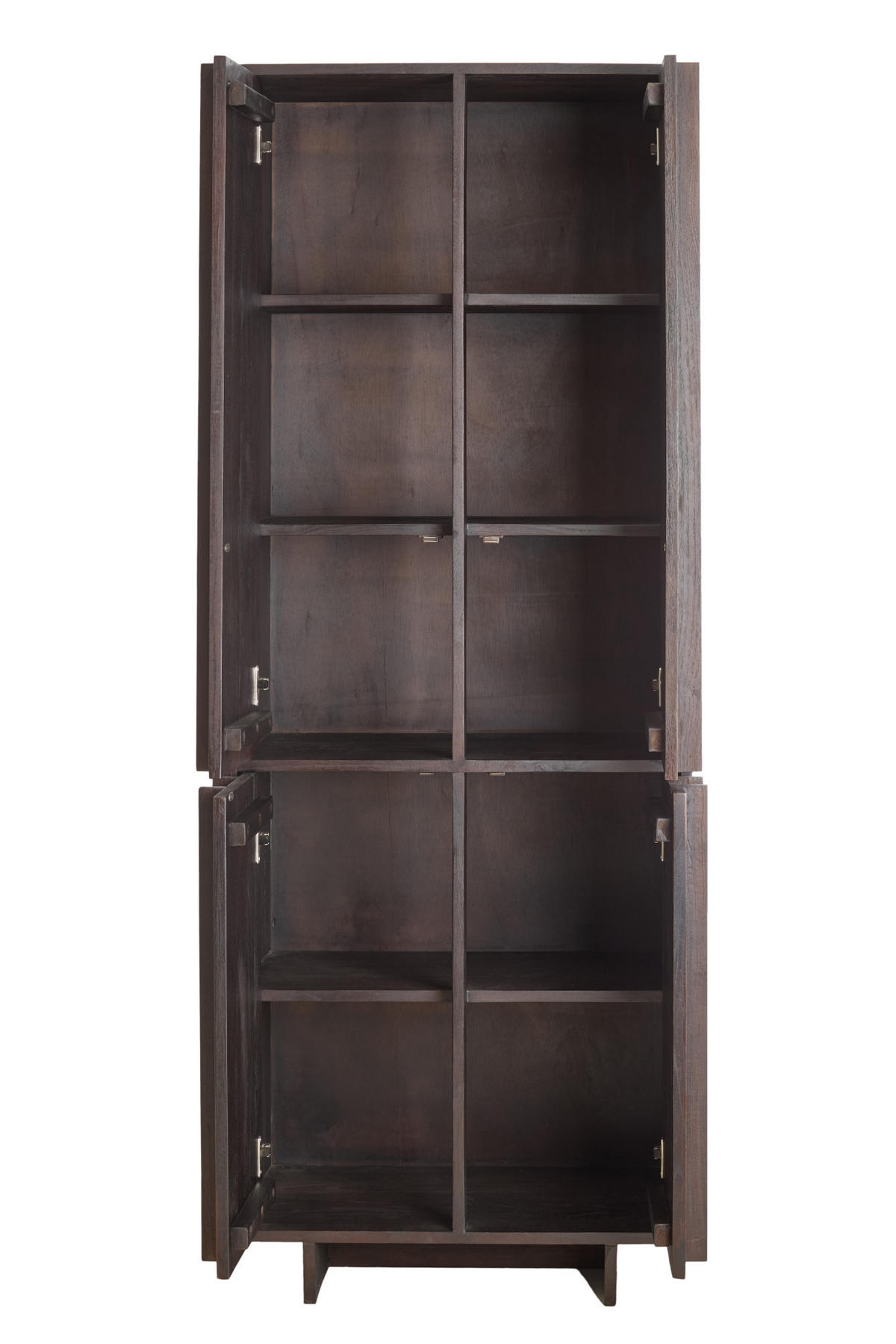 SCHRANK Lavinio Braun 75/45/200 cm - Braun, Holz (45/200/75cm) - Light & Living