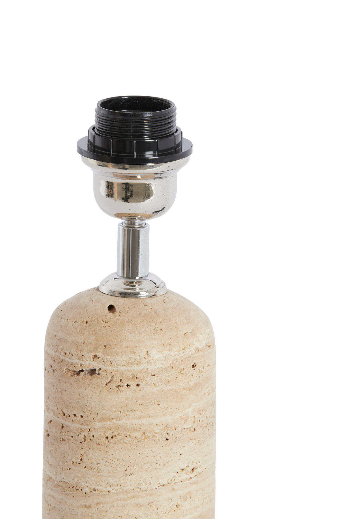 LAMPENSOCKEL Malakai Braun 9/9/28 cm - Braun, Stein (9/9/28cm) - Light & Living