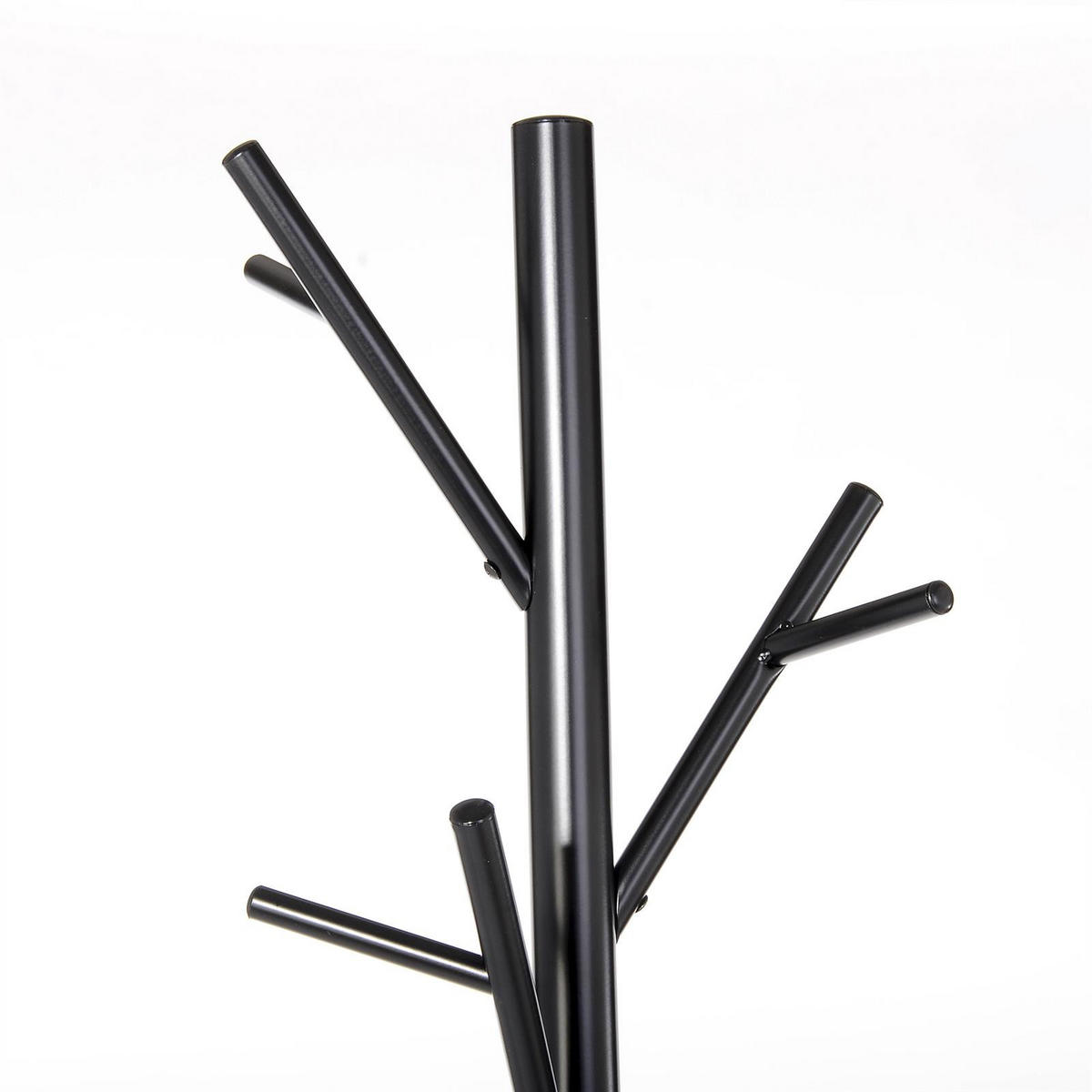 KLEIDERSTÄNDER ZENO - Schwarz, Metall (30/177/30cm) - IDIMEX